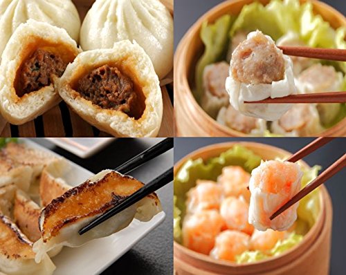 『皇朝』世界チャンピオンの本格中華点心メガ盛りセット（4種80個入り）