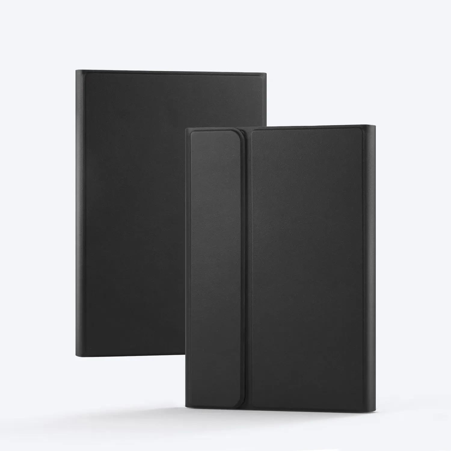 OBA Klawiatura Bluetooth 5.0, 108 klawiszy, kompatybilna z komputerami PC/MAC/iPad/iPhonem, 40-godzinną baterią, czarna kompatybilna z Samsung Tab A9 plus i tabletem do 11 cali
