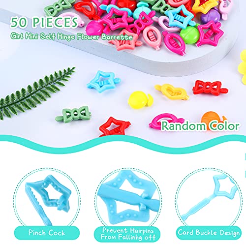 Pinzas para cabello niñas 50 piezas color clásico miniatura 3