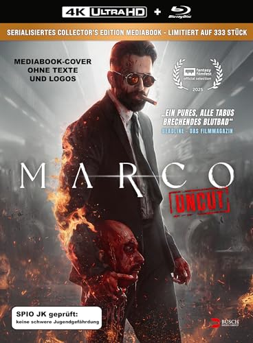 Marco (uncut) - Limitiertes Mediabook - Cover C (4K Ultra HD + Blu-ray)