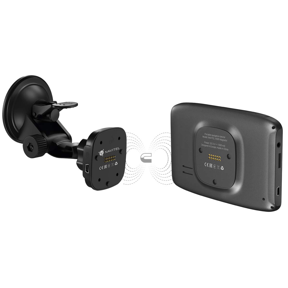 Navitel E505M Navigatore 5 Pollici | Mappe Vita Europa | Supporto Magnetico | Ricevitore FM | 47 Paesi - 3