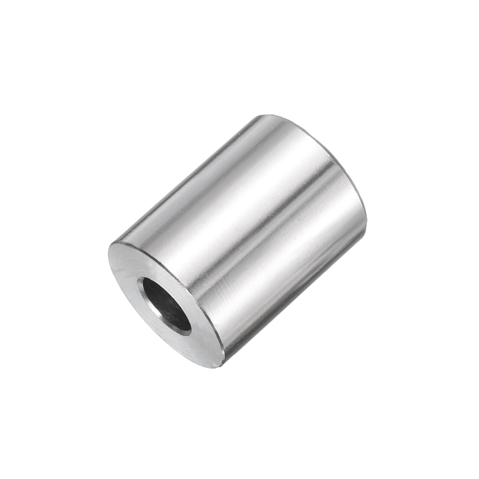 QUARKZMAN 10 Stück Edelstahl Abstandshalter 5/16" Bohrung x 3/4" AD x 1" Länge Schraube Buchse Glatte Oberfläche Rund Metall Distanzhülsen für M8 Schrauben Bolzen und Stangen
