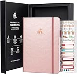 Clever Fox Ultimate Achiever’s Goal Planner - Focus & Productivity 90 Day Journal. Daily Weekly Monthly Planner Organizer & Hourly Schedule Notebook - Undated, Hardcover, A5 Size, Rose Gold