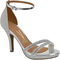 Sandália Feminina Vizzano – Salto Fino com Meia Pata, Moderna, Confortável e Elegante