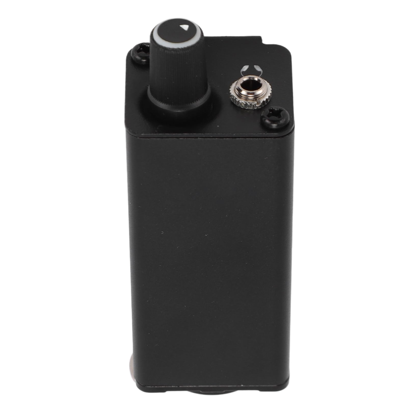 Monitor Amplifier Portable Headphone Amplifier with XLR Input, Volume Control System, Headphone Output for Musicians, Aluminium Alloy with Belt Clamp/Holder