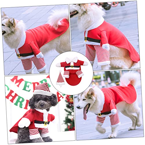 Disfraz de Santa para perro BESPORTBLE tamaño XS miniatura 2