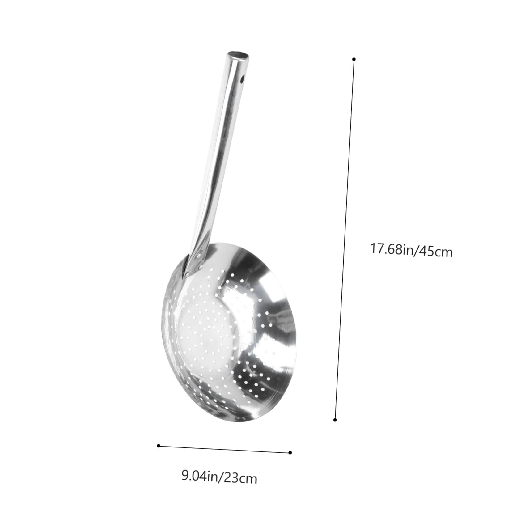 Colador de Acero Inoxidable para Cocina Herramienta Multifuncional Resistente al Calor para Escurrir Pasta Frituras y Verduras Utensilio Práctico para Uso Doméstico
