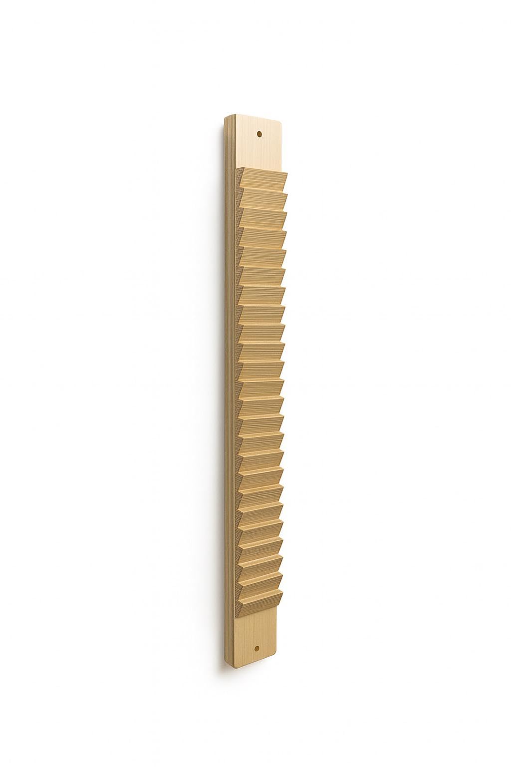 Escalera de Rehabilitación para Dedos y Mano de Madera (Finger Ladder) – Escalera de Fisioterapia para Pared – Ejercicios de Movilidad de Dedos, Muñeca y Hombro – Incluye Tornillos de Instalación