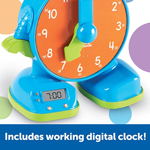 Learning Resources Tock The Learning Clock - 1 Piece, Ages 3 ...