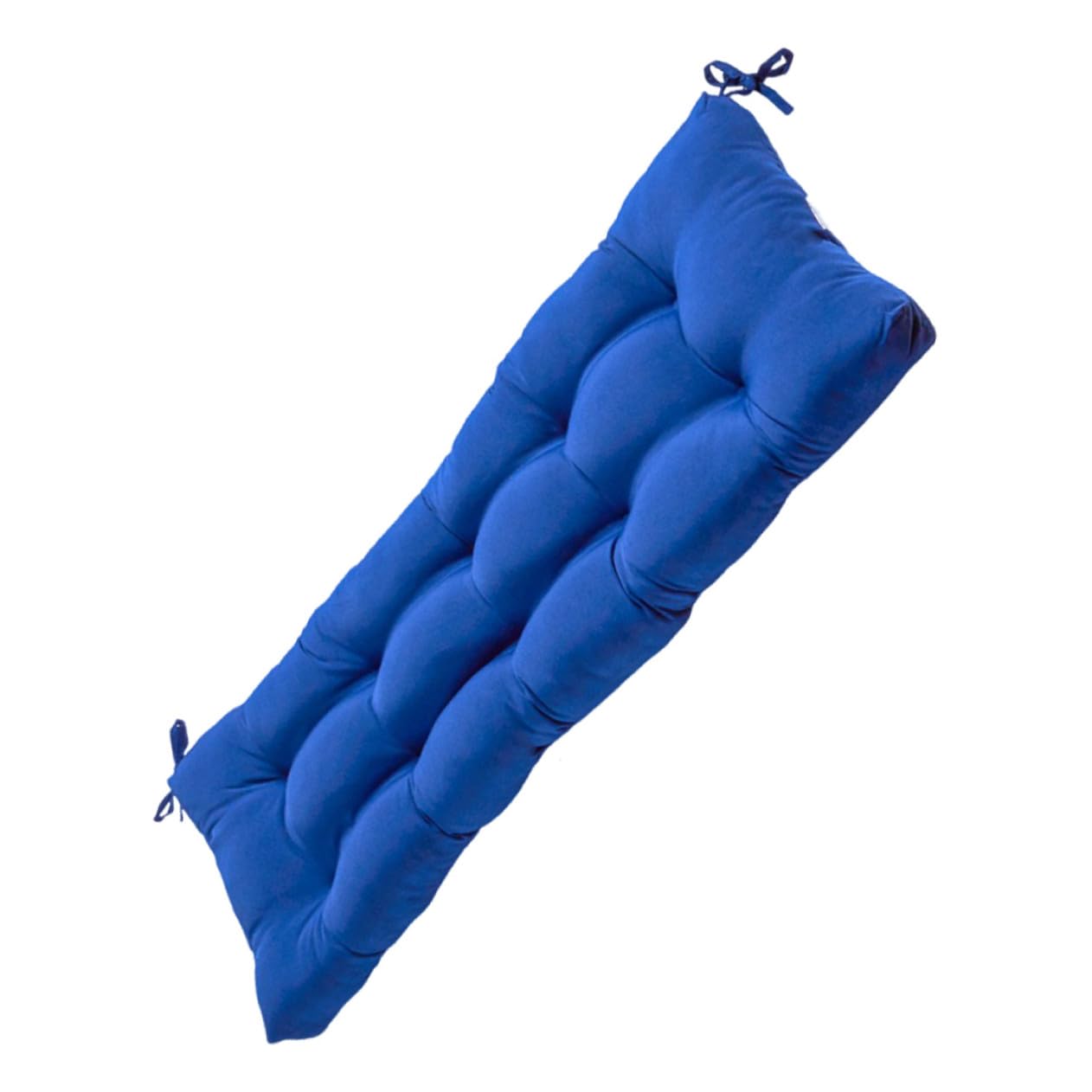 Coussin banc extérieur bleu respirant siège confortable jardin parc