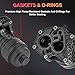 INGKAN 06M115401L Oil Filter Housing Fits for Audi CWGD CXYA CWWB DCBD DWRB DECA A6 Quattro Q7 Q8 RS5 S4 S5 S6 S8 SQ5 SQ8 2018 2019 2020 2021 2022 3.0/4.0L OE 06M115401E 06M115401F 06M198405F