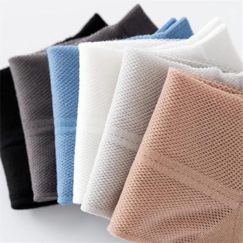Image of VAIDUE Pack of 6 Ankle Length Socks for Men & Women | Multicolor Soft Cotton Casual Wear Socks | Breathable, Sweat-Absorbent & Stretchable | Stylish & Comfortable