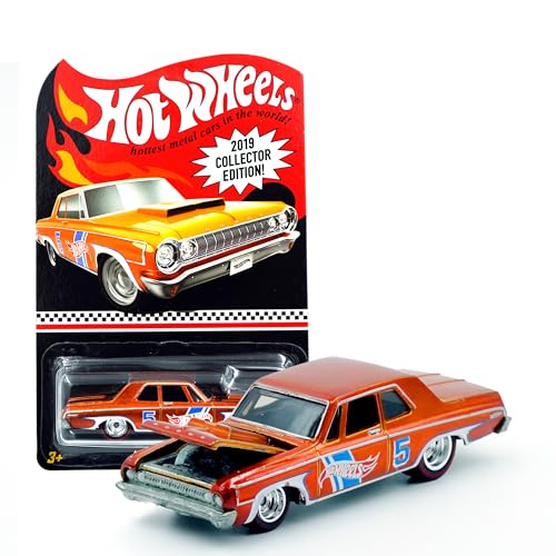 Image of Hot Wheels Collector Edition | Premium Die-Cast Metal Car for Kids & Collectors | Rare One-Time Release Model for Boys | No Restock Limited Edition (64 Dodge 330 (2019))