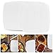 Mikihat 200 Piezas Papel de Vapor Antiadherente , 7,5 Pulgadas Papel de Hornear Cuadrados, Papel de Horno para Freidora de Aire para Microondas/Horno/Bandeja para Freidora de Aire/Cesta de Vapor