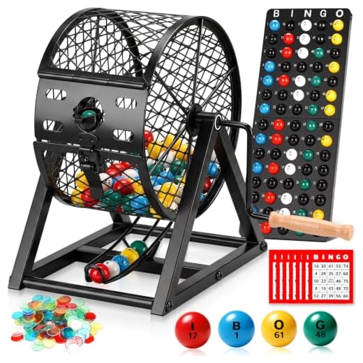 Deluxe 12" Bingo Game Set for Fun Times