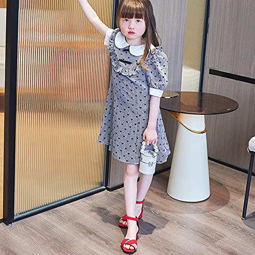 Toddler Little Big Girls Low Medium Heel Princess Dress Sandals Kids Shoes Summer Dress Platform Sandals Lightweight Open Toe Flower Girl Shoes3