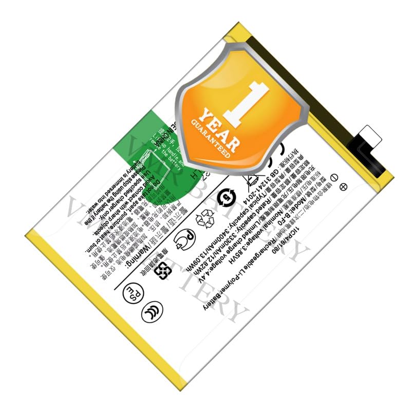 Image of Original B-F0 Battery Compatible for Vivo V11 Pro - (3400mAh) - 1 Year Warranty K7