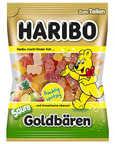 Haribo Goldbären Sauer (Gold Bears Sour) 200g - image 1