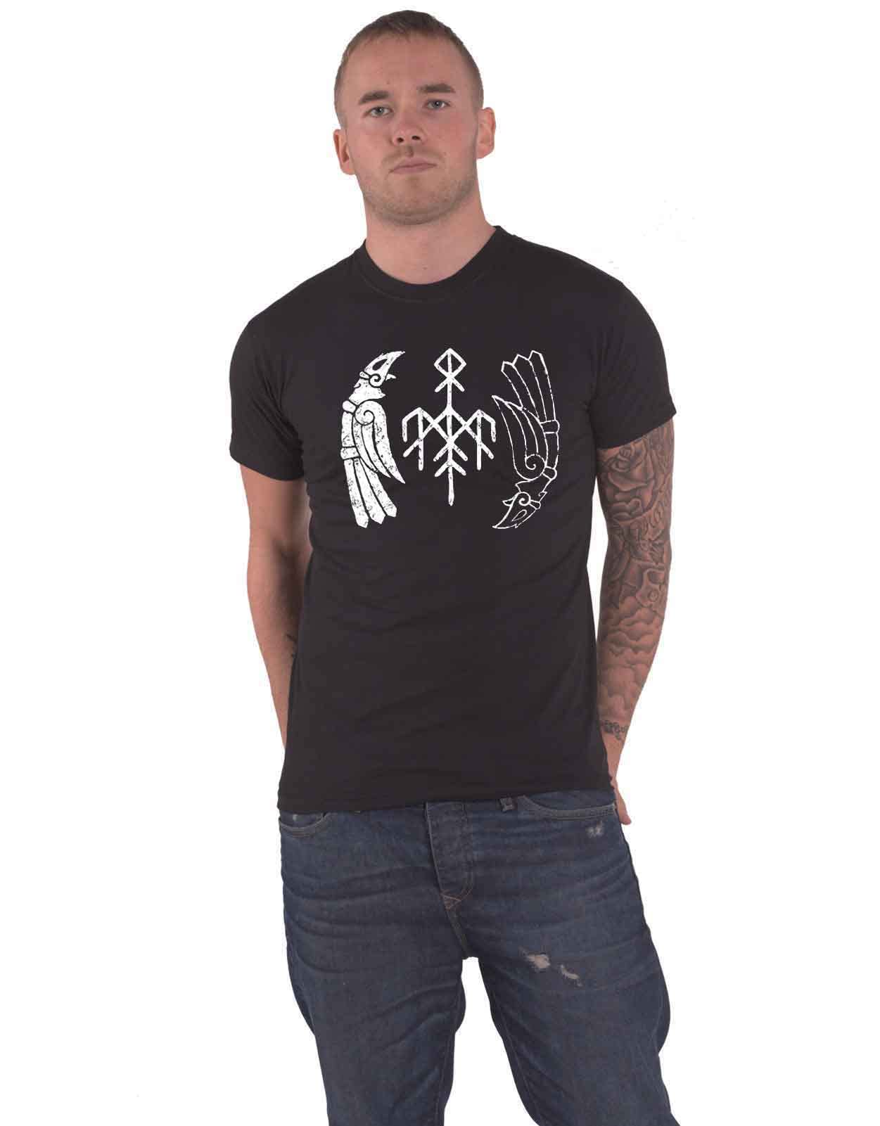 WARDRUNA KVITRAVN (ORGANIC) T-Shirt Medium BLACK