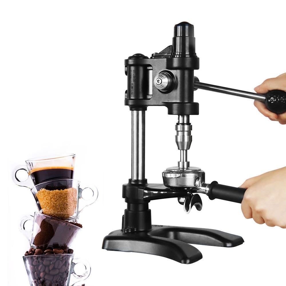 Machine à expresso manuelle 58mm avec presse à poudre de café constante