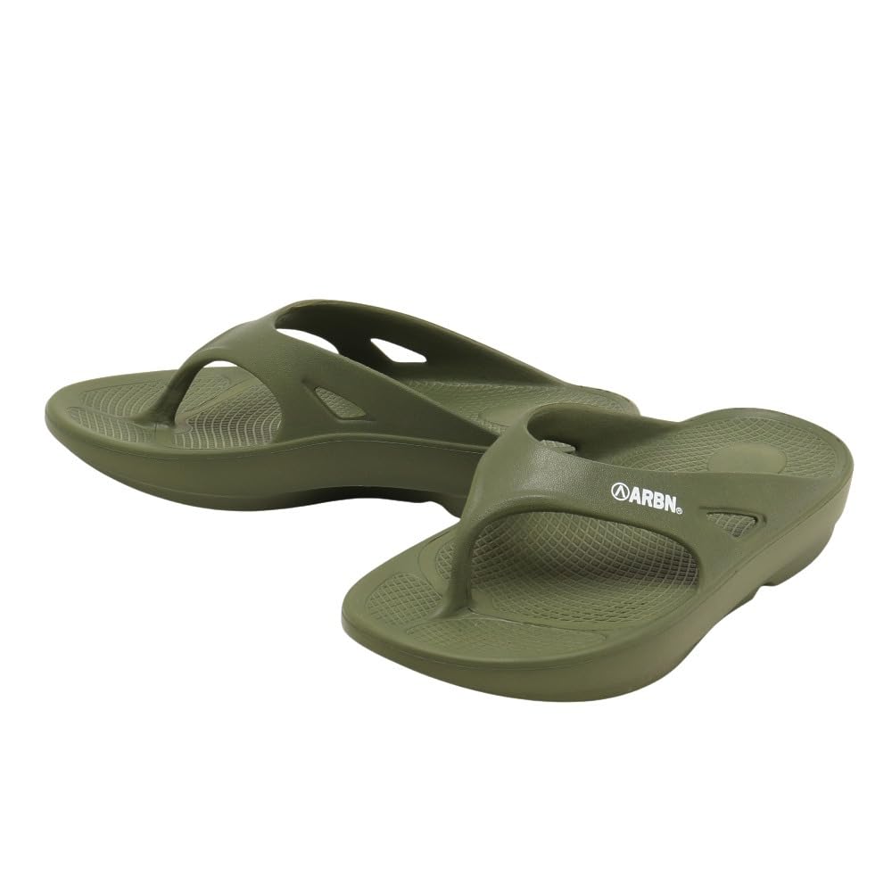 Amazon.co.jp: エアボーン（ARBN） RECOVERY SANDALS カーキ