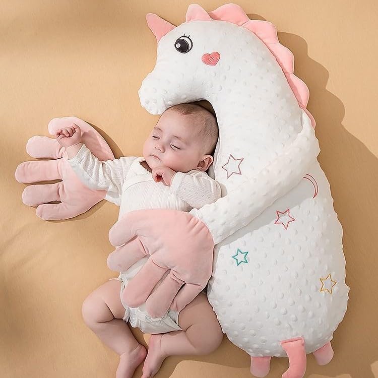 Baby Patter for Sleep, Baby Startle Prevention Sleep Aid Companion, Soothing Patting Sleeping Toy with Soothing Palm Pad, 3 Levels Adjustable Simulation of Mother's Automatic Palm Slapping (L)