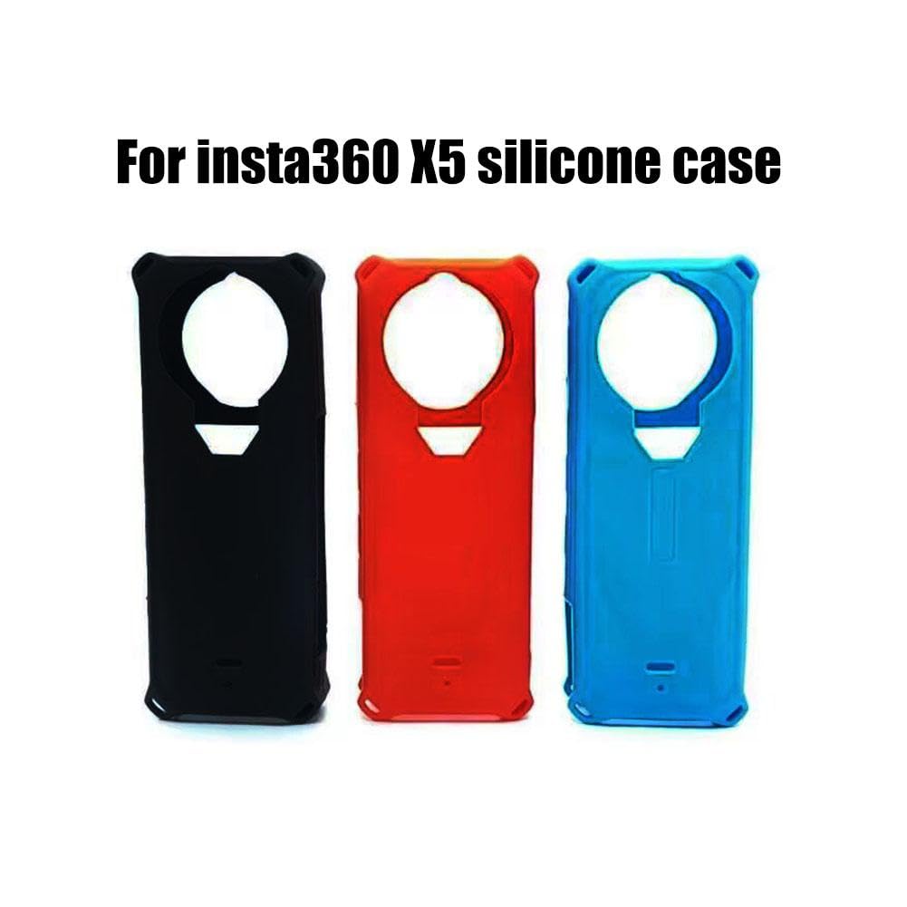 Silikon-Schutzhülle Für Insta360 X5 – Weicher Kamera-Schutz Mit Objektivabdeckung, Kratzfest & Einfach Zu Montieren