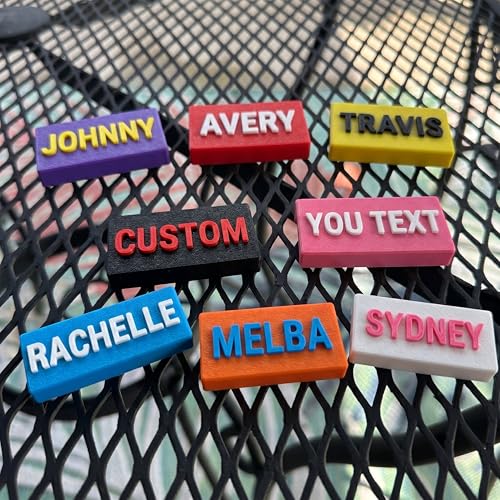 Image of Custom Name Plate for Stanley Tumbler Handle 20oz & 30oz IceFlow Flip Straw with Optional Base and Font Color 1.5in or 2in - Personalized PLA Material - Practical Gifts Suitable for Family and Friends