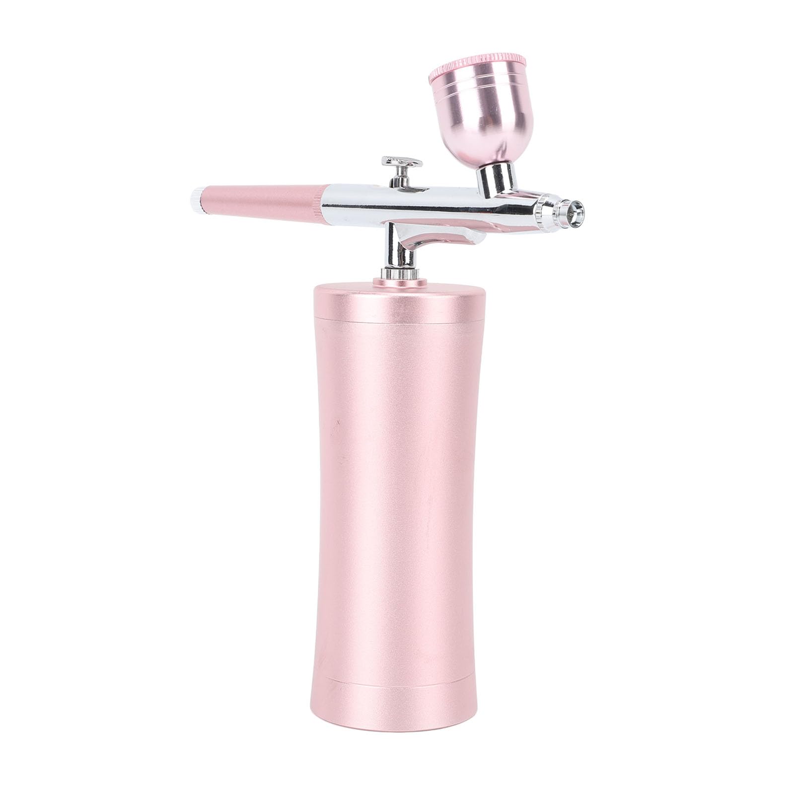 Denash Airbrush Kit, 30PSI Multifunctional Stainless Steel Makeup Airbrush Adjustable Pressure USB Charging Electric for Salon (), Pink, Denashche4tfupni-12