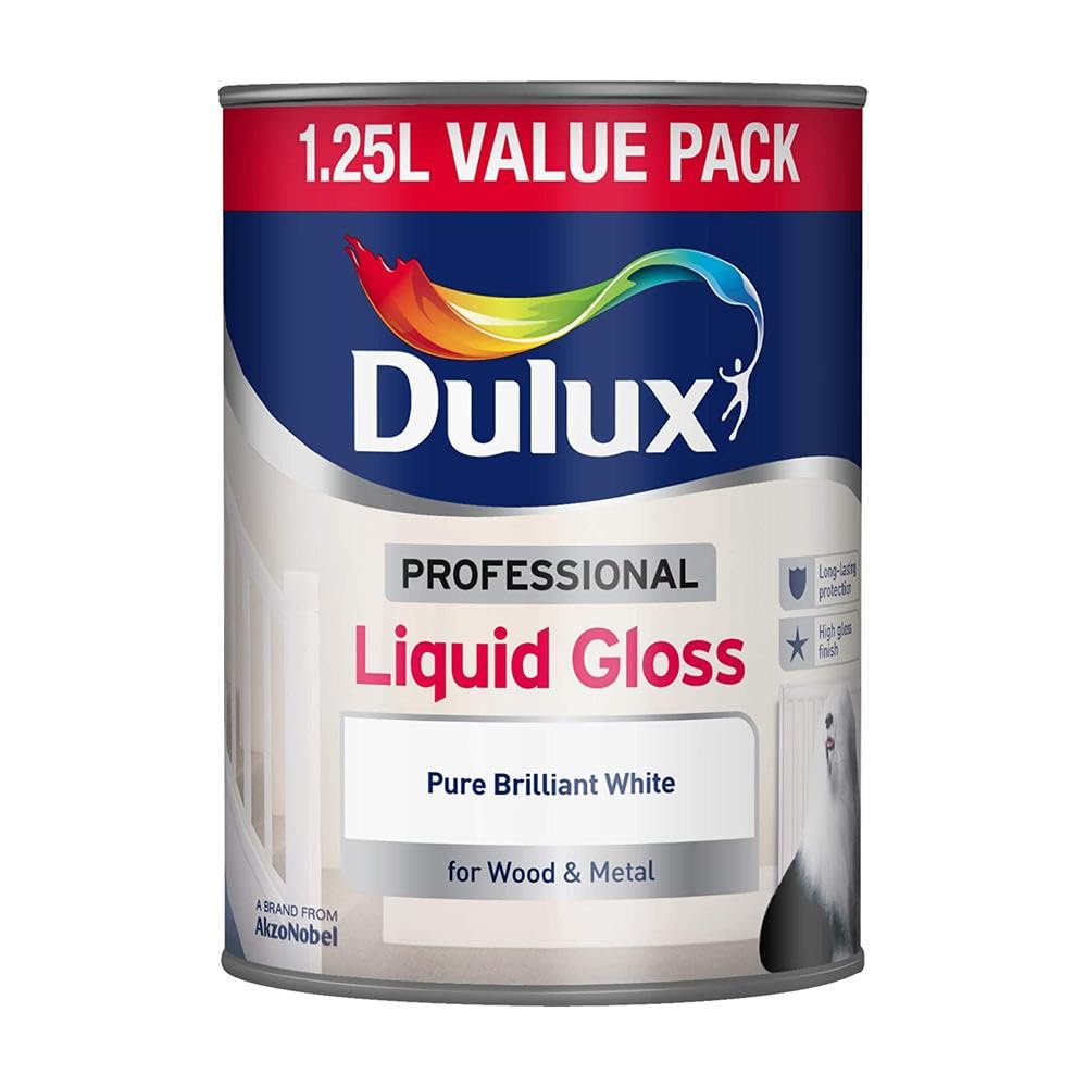 Dulux 1.25L Professional Liquid Gloss White by Dulux