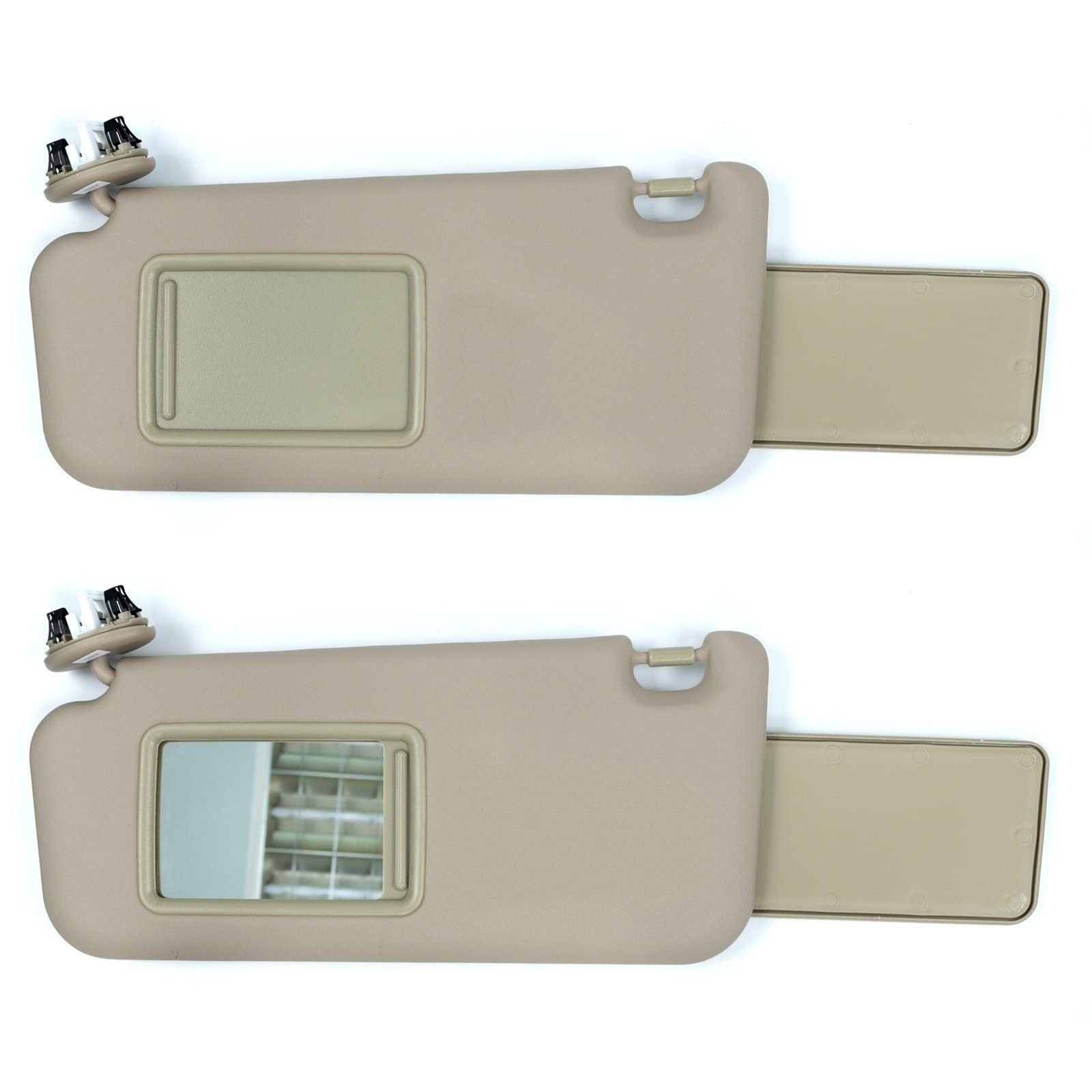 Pare-soleil Intérieur Pour Toyota RAV4 (2006-2013) - Paire Gauche/droite, Matériau UV Résistant - Remplacement Direct, Réglable - Protection Solaire Et Sécurité
