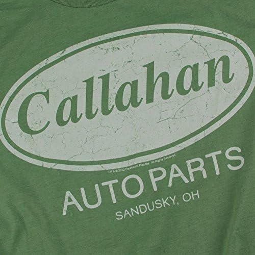 Popfunk Classic Tommy Boy Callahan Auto Parts Heather T Shirt & Stickers - Image 5