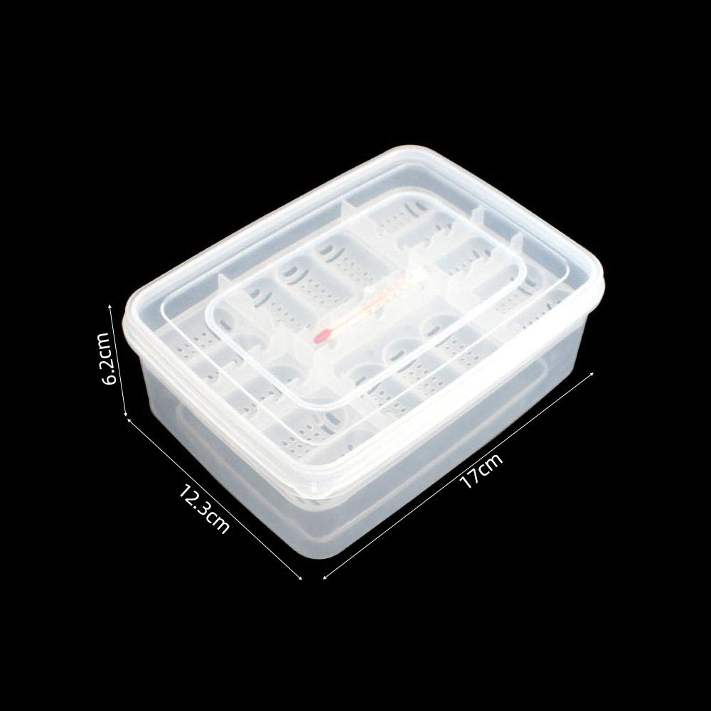 Amazon | 爬虫類ハッチャーケース、爬虫類卵トレイ爬虫類卵ボックス