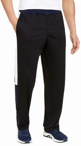 Macy's Ideology Mens Pants Black Stripe 