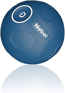 Nobol MyoSphereâ„¢ Vibration Massage Ball for Deep Tissue Stimulation, Muscle Tension Relief and Stress Reduction | Your Portable Deep Tissue Therapist | Nobol Blue | 1.5lb