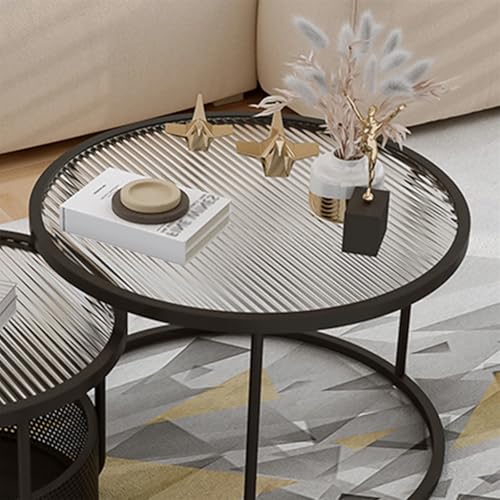 Table centrale moderne cachant vos câbles et télécommandes sous son plateau - 6