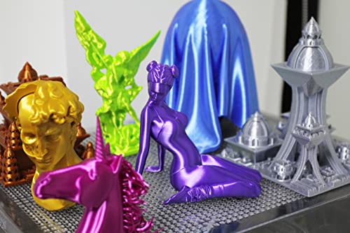 Image of Polymaker Silk PLA Filament 1.75mm, Shiny Red PLA 3D Printer Filament Silk 1kg - PolyLite 1.75mm PLA Filament Silk Red Filament 1.75mm Shiny PLA 3D Filament