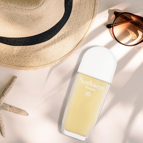 5. Bild von Elizabeth Arden – Sunflowers Sunrise, Eau de Toilette Spray, Blumig & Fruchtiger Duft, Luxuriöses Parfum für Damen – 100 ml 1 stück (1er Pack)