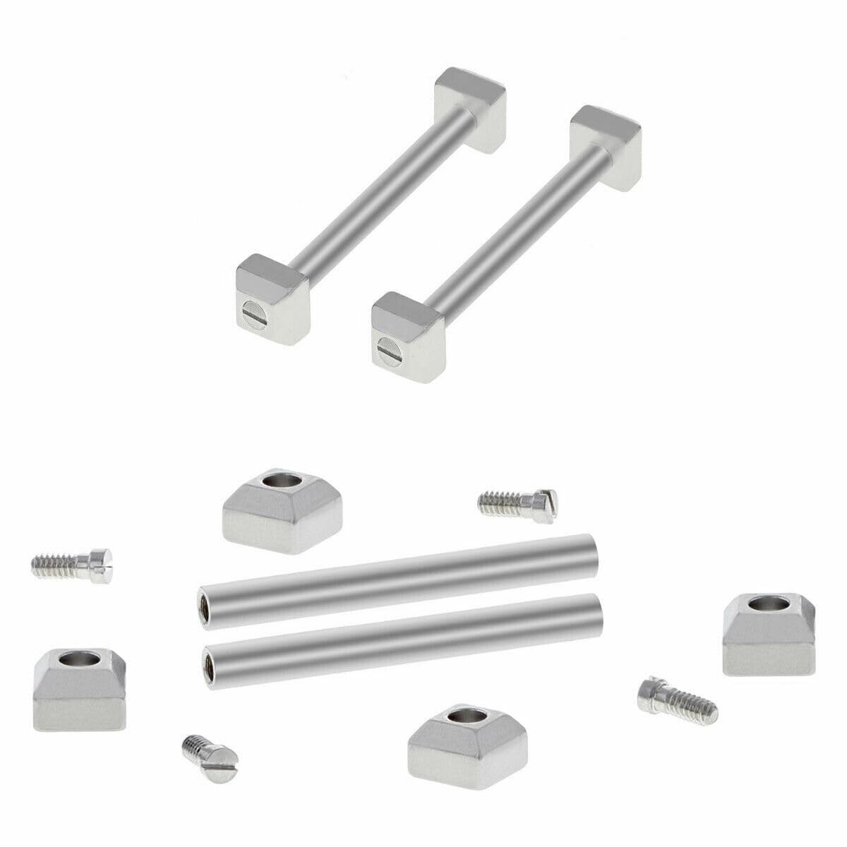 Ewatchparts Screw Tube Pin Bar Compatible With Cartier Pasha Watch Band Strap Bracelet Lug 16/17/18/20/21/22#1