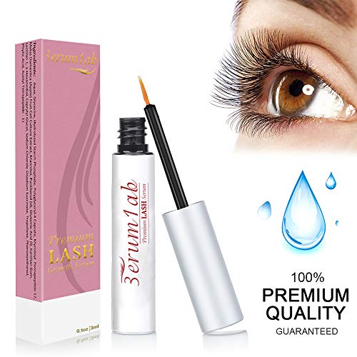 Suero para el crecimiento de pestañas, suero para el crecimiento de pestañas más largas y gruesas, potenciador, crecimiento natural más largo, tratamiento potenciador de pestañas y cejas, 3ml