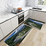 【Multiusage】-- Convient pour la cuisine, le lavabo, la salle de bain, la chambre à coucher, la porte, l'extérieur, le balcon, la véranda, la salle Rendez votre sol plus concis et propre, c'est aussi un cadeau de Thanksgiving/Noël pour la famille et les amis.
