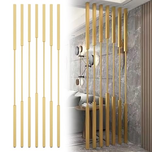 Separador de habitación | Separador de privacidad independiente para piso a techo | Decoración de sala de estar, dormitorio, oficina