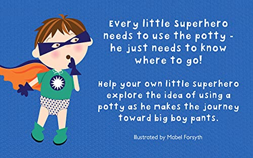Cottage Door Press 9781680524574 Potty Superhero: Get Ready For Big Boy Pants! Children'S Potty Training Board Book thumb #2