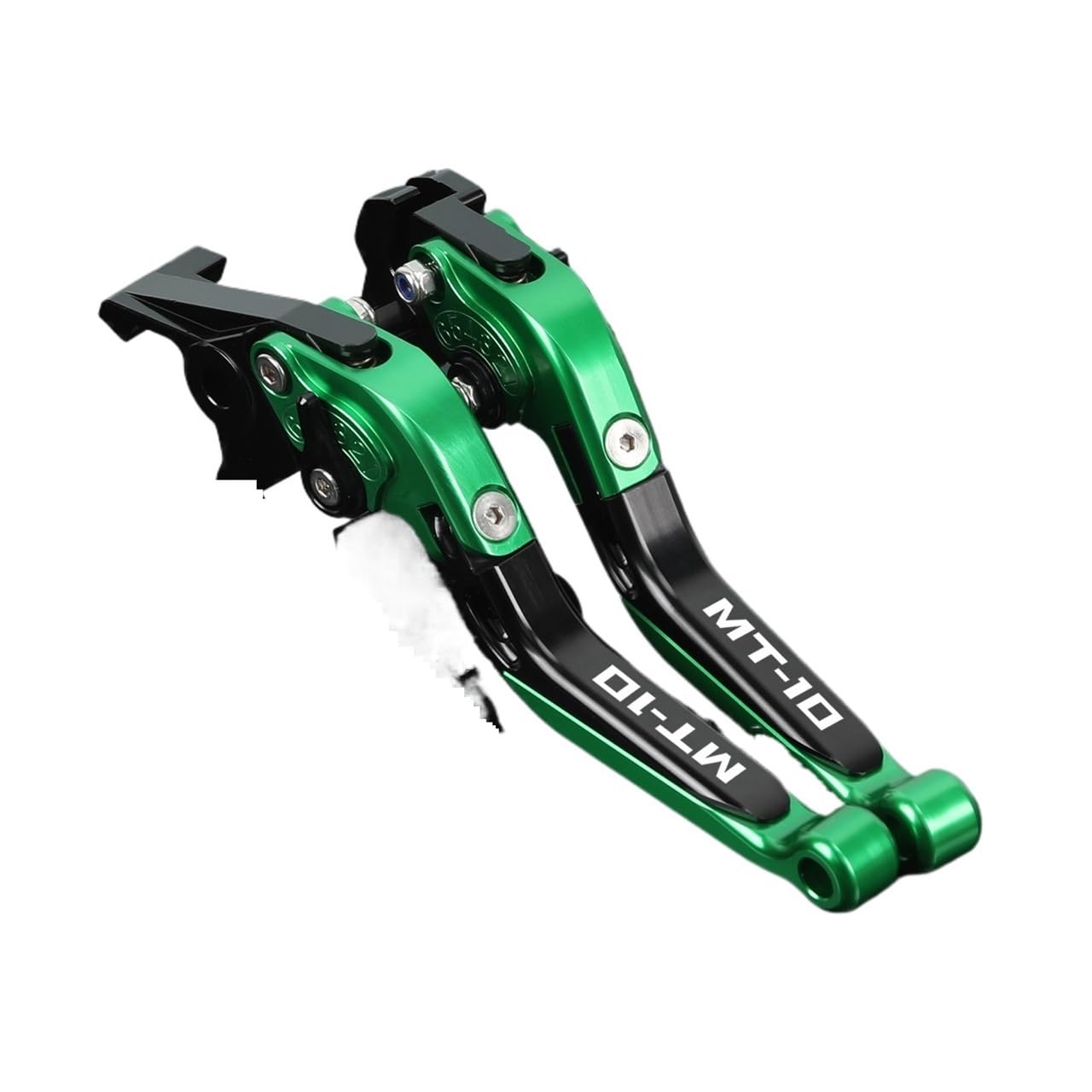 Xgdsetsrg 2016-2020 Greena For Ya&Maha Mt-10 Fz10 Mt10 2016-2020 Motorcycle Brake Lever Clutch Set Adjustable Folding Handle Guard Levers
