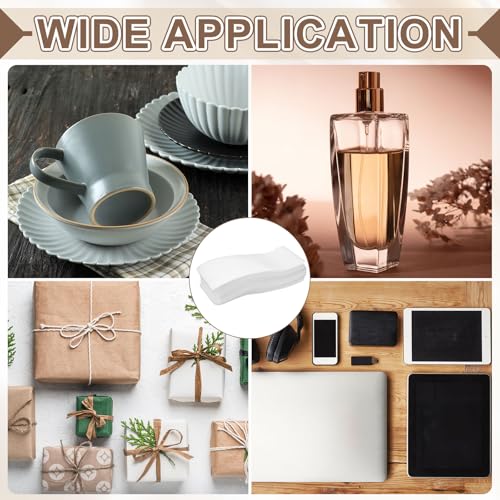 QUARKZMAN 50 Stück Polsterfolien-Beutel 10 x 4 Polster-Verpackungsmaterial Polsterfolien-Blätter Für Umzug Und Verpackung Von Geschirr China Bücher Bilderrahmen