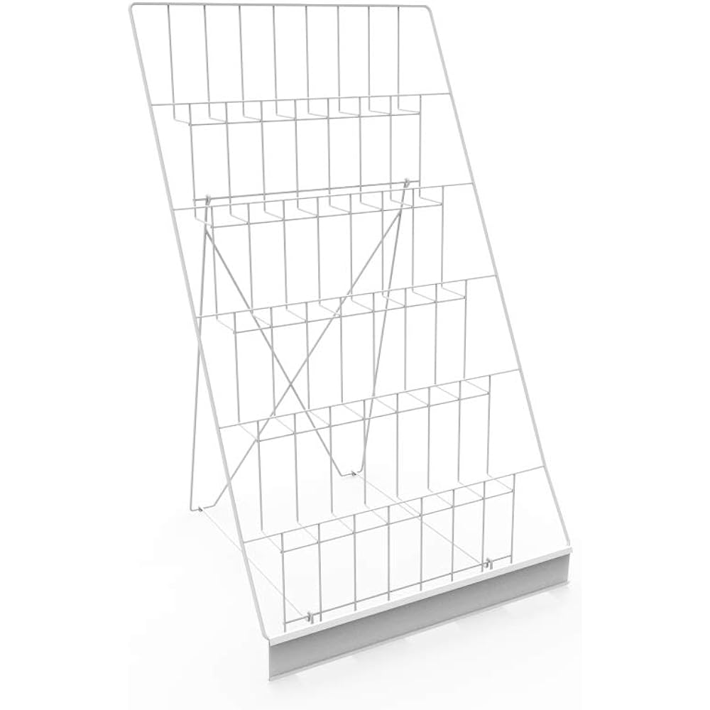 13/mo Finance FixtureDisplays® 18"W Tabletop Literature Organizer