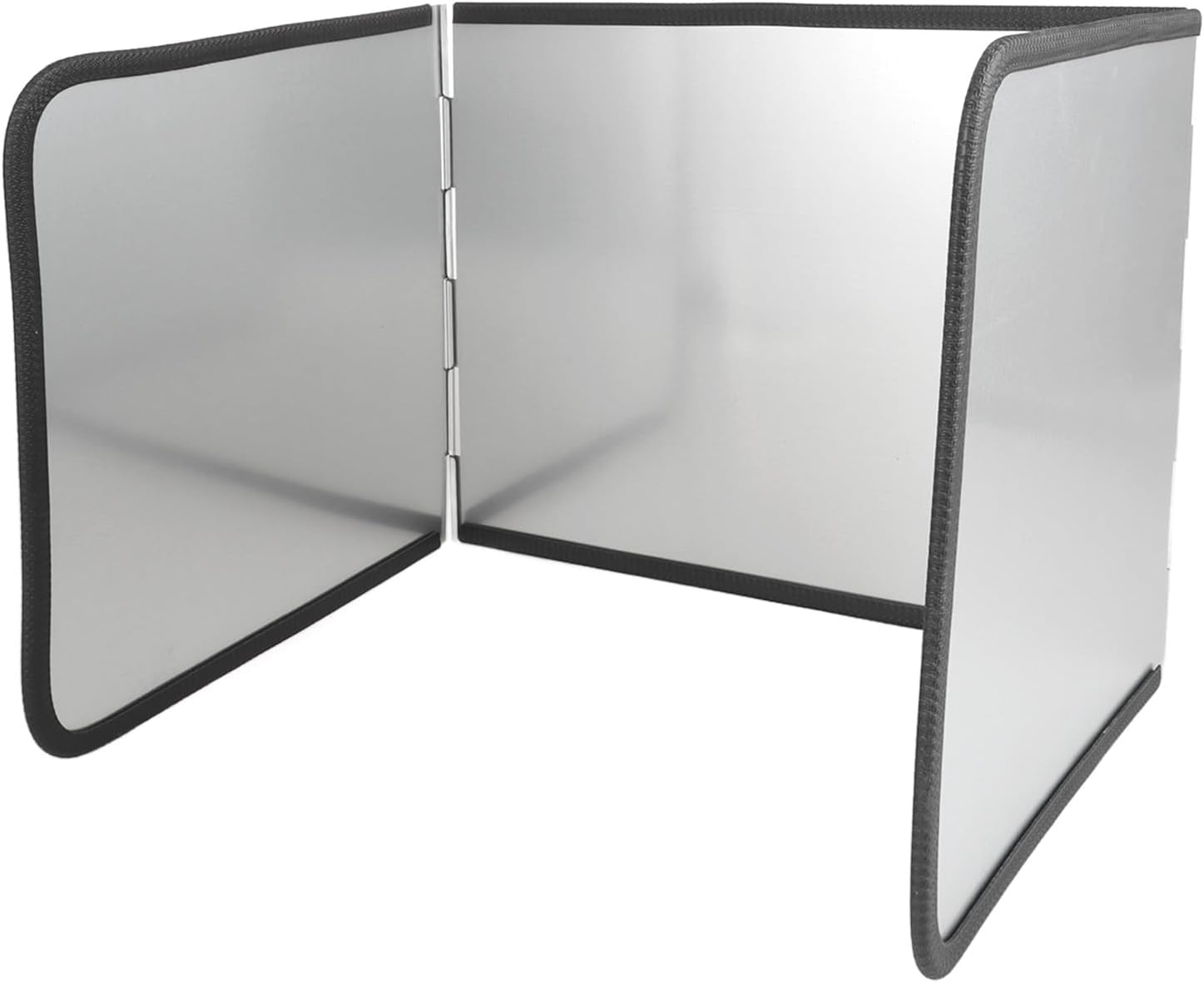 3-Panel Foldable Stainless Steel Splatter Guard | Nonstick Oil Splash Insulation Shield for Frying Pans & Stovetop | Grease Protection Screen, Easy-to-Clean Kitchen Wall Shield-image-11