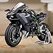 DBEIXIWEI 1:9 Scale for Kawasakis H2R Motorcycle Model High-Simulation Alloy Die-Cast Motorbike Souvenir Static Display