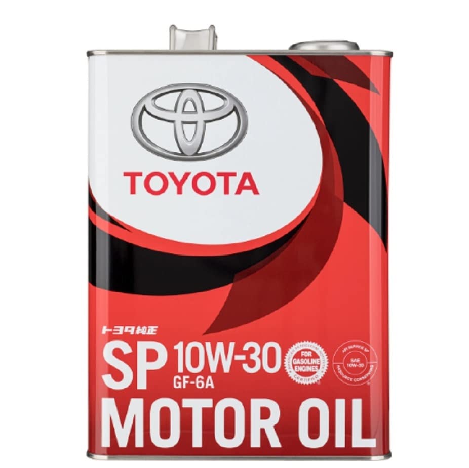 モーターオイル 10W-30 SP/CF ILSAC GF-6A Amazon | TOYOTA 純正モーターオイル SP 10W-30 GF-6A 4L 08880-13805