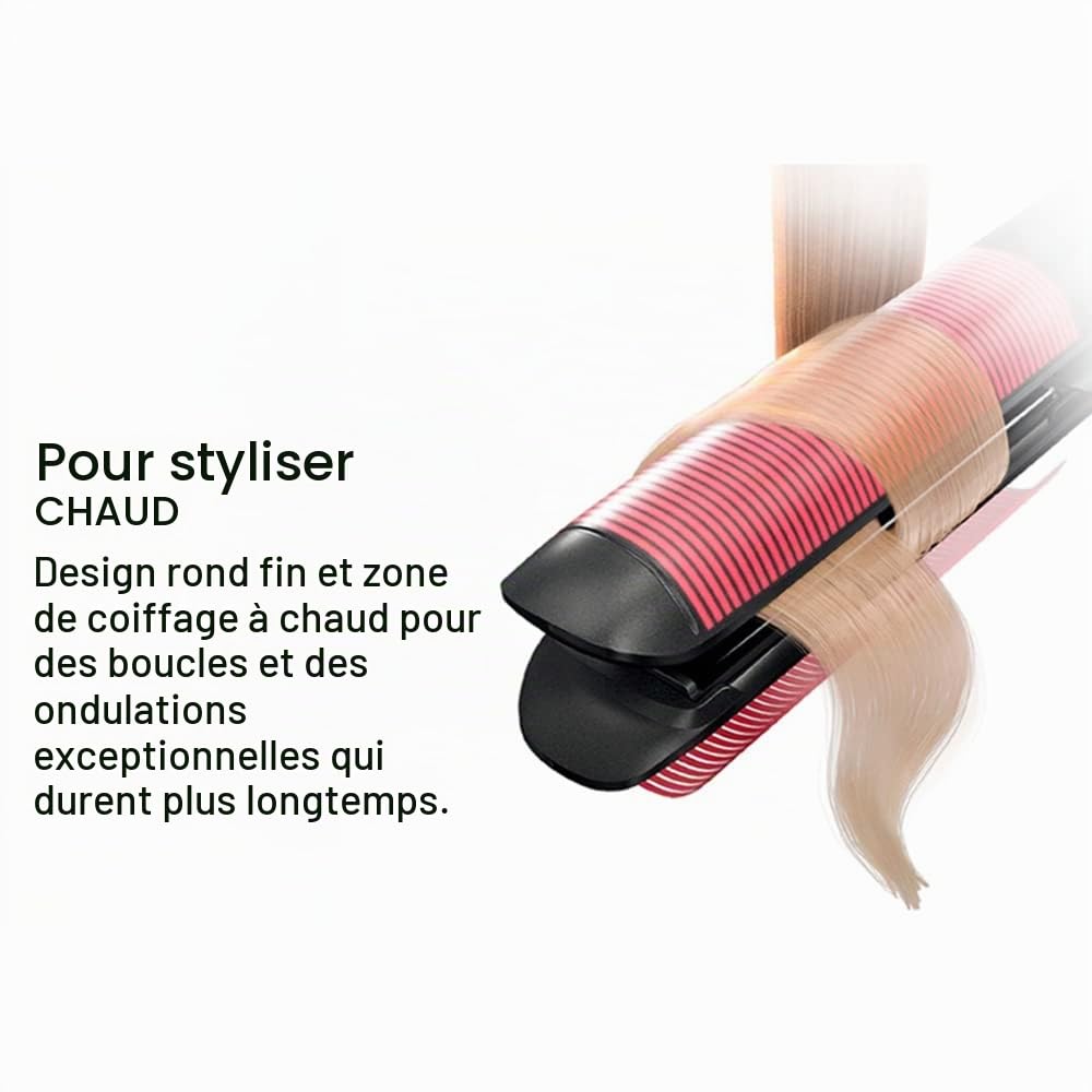 Valera Swiss'X Pulse Care | Lisseur Professionnel Suisse Ionique en Céramique Tourmaline | N'abîme Pas les Cheveux | Pour Homme et Femme
